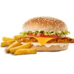 Chicken Cheese Burger Menu King