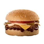 steers-double-veggie-burger + chips + drink