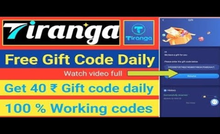 Tiranga Gift Code