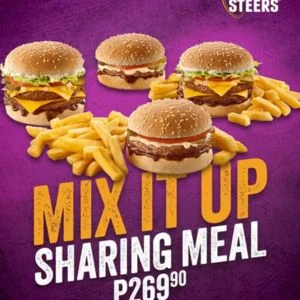 Steers Mix It Up
