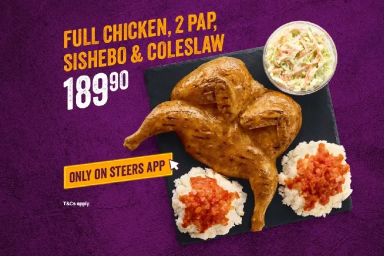 steers-flame-grilled menu
